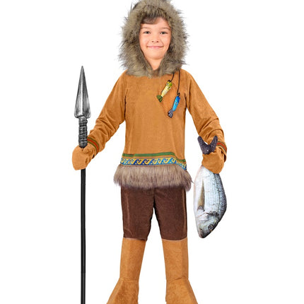 Eskimo Kostuum Bruin