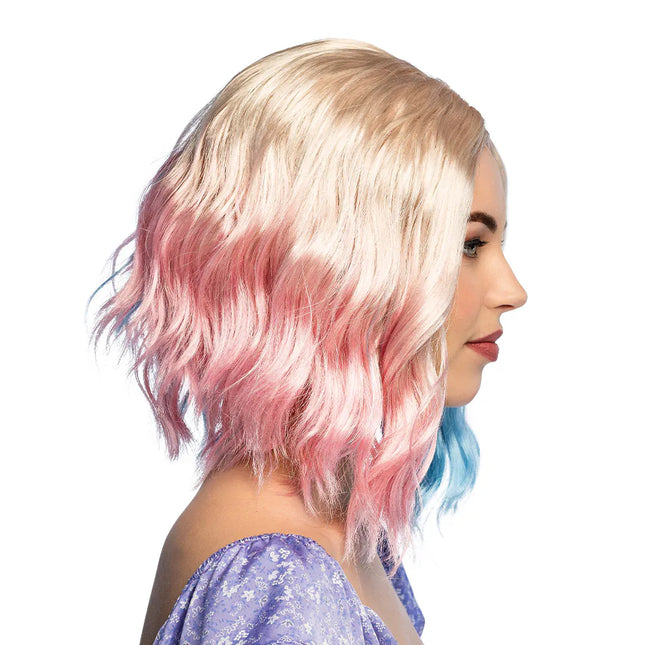 Blonde Pruik Dip Dye