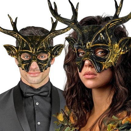 MASKER GEHOORNDE GEIT - HARD PLASTIC