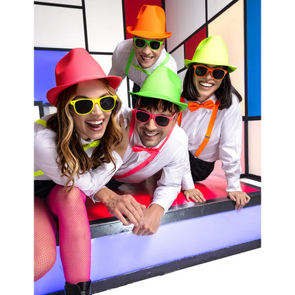 Partybril Pop neonroze UV