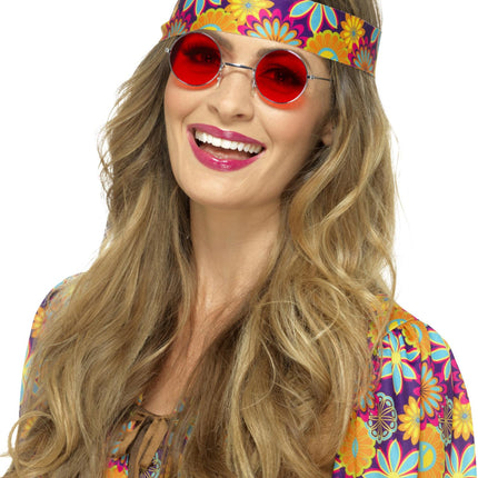 Hippie Bril Rood