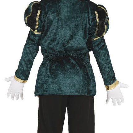 Pietenpak Kind Groen/Goud