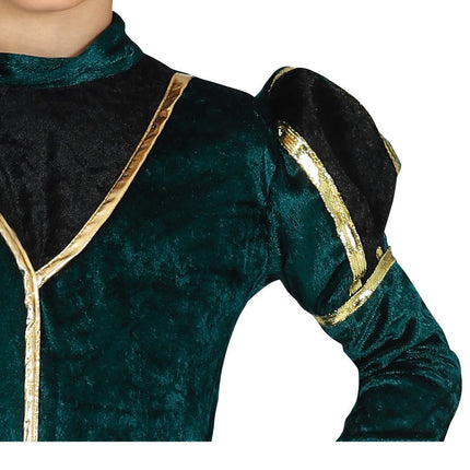 Pietenpak Kind Groen/Goud