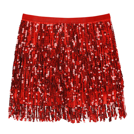Minirokje Sparkle – Rood (M/L)