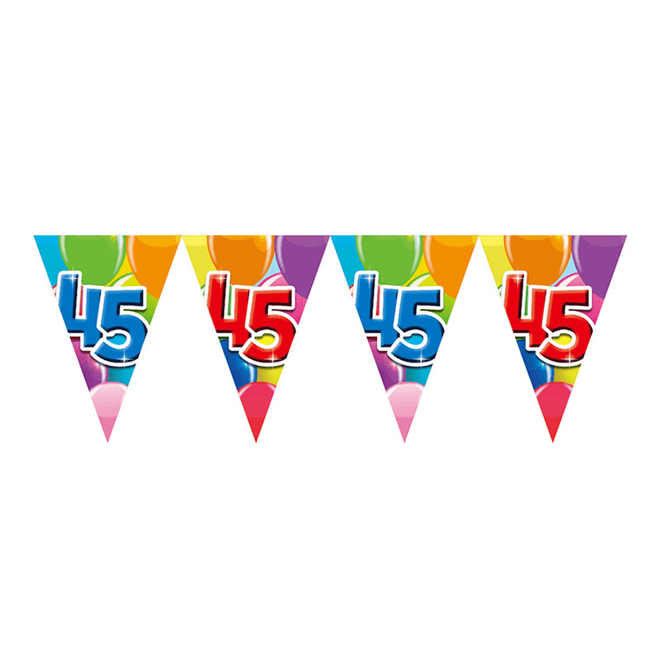 45 Jaar Slinger 10m van WeFiesta koop je bij Partywinkel