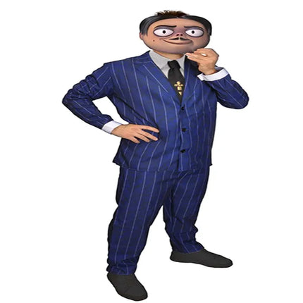 Gomez Addams Kostuum Donkerblauw Heren