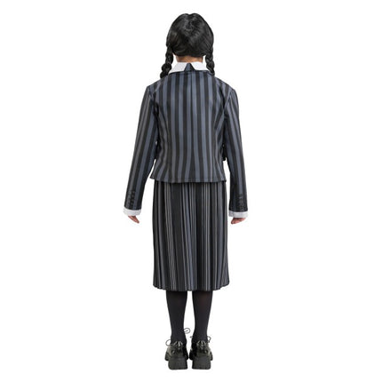 Wednesday Schooluniform Kostuum Meisje 3-delig