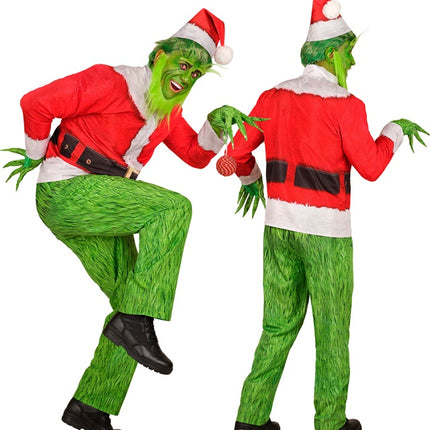 De Grinch Kostuum Rood Groen
