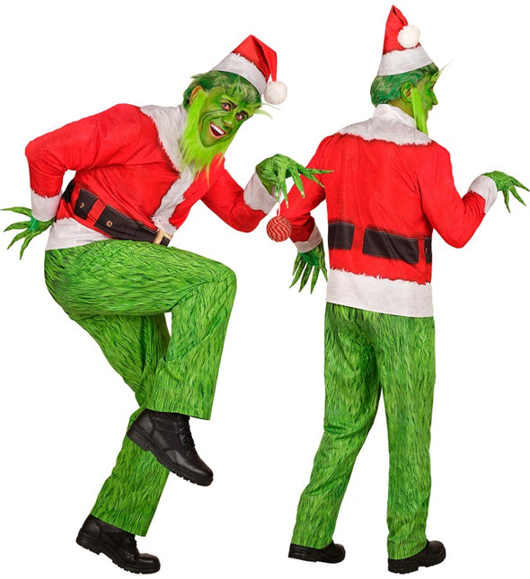 De Grinch Kostuum Rood Groen
