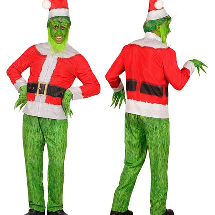 De Grinch Kostuum Rood Groen
