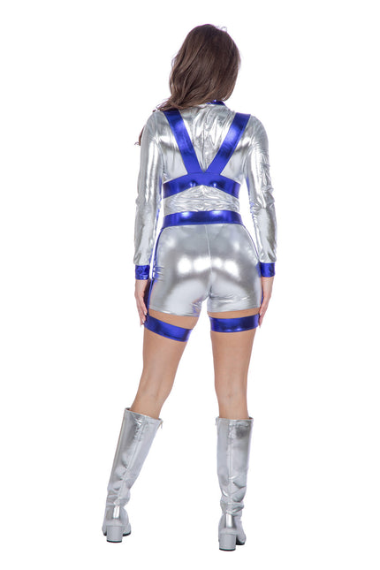 Astronaut Catsuit Zilver Dames