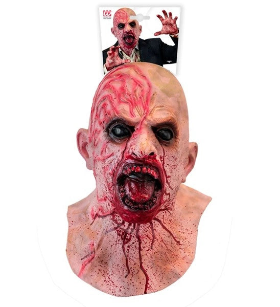 Bloederig Zombie Masker Volledig Hoofd