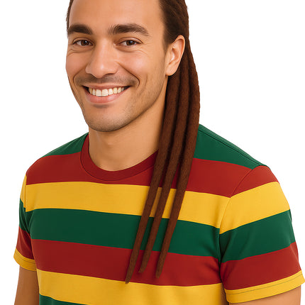 Rasta Hair Extension Bruin 50cm 3st
