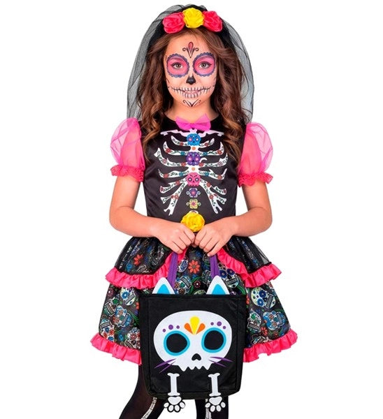 Trick or Treat Tas Skelet Kat