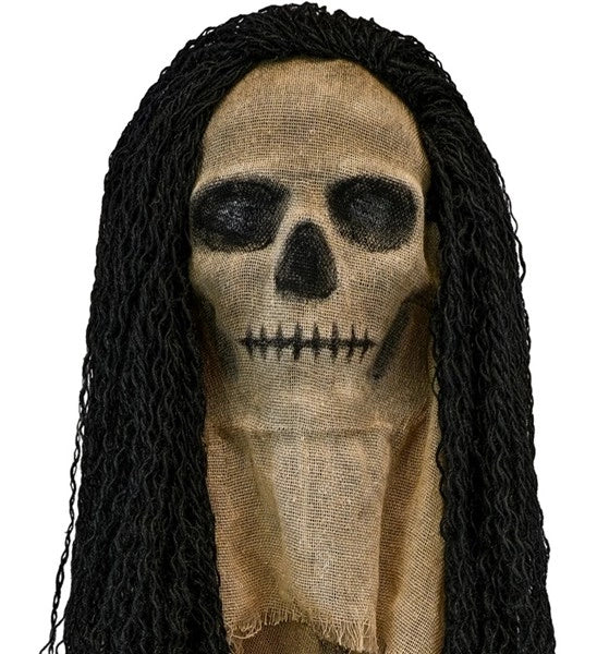 Schedelmasker met Cape en Haar