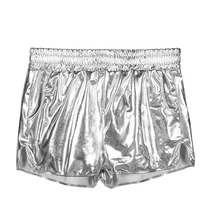 Hotpants Shiny zilver