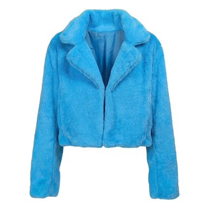 Jasje Fluffy rave turquoise (M/L)