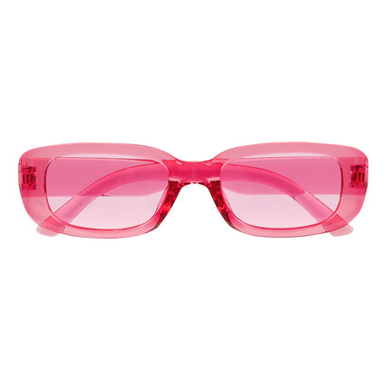 Set 2 Partybrillen Techno (zwart en roze)