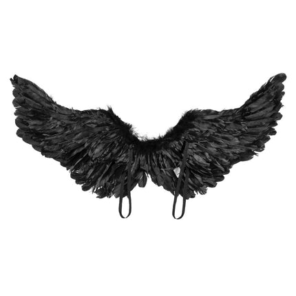 LED engelenvleugels zwart