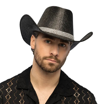 Cowboyhoed Midnight zwart