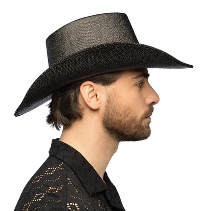 Cowboyhoed Midnight zwart