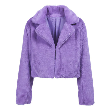 Jasje Fluffy rave lila (M/L)