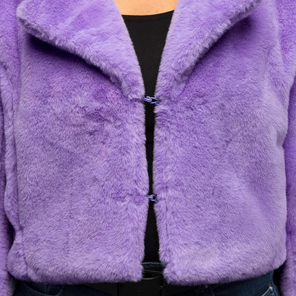 Jasje Fluffy rave lila (M/L)