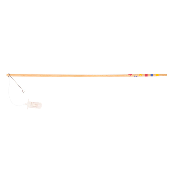Lampionstokje Electrical Gekleurd Sterren Hout/Plastic 40 cm