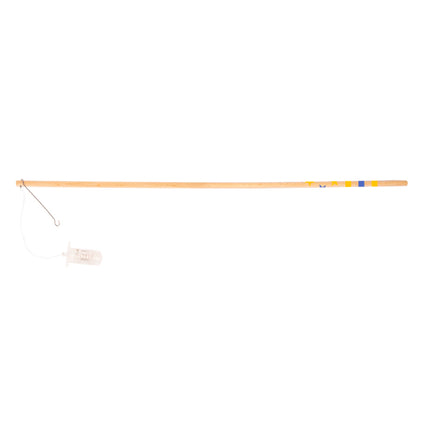 Lampionstokje Electrical Gekleurd Sterren Hout/Plastic 30 cm