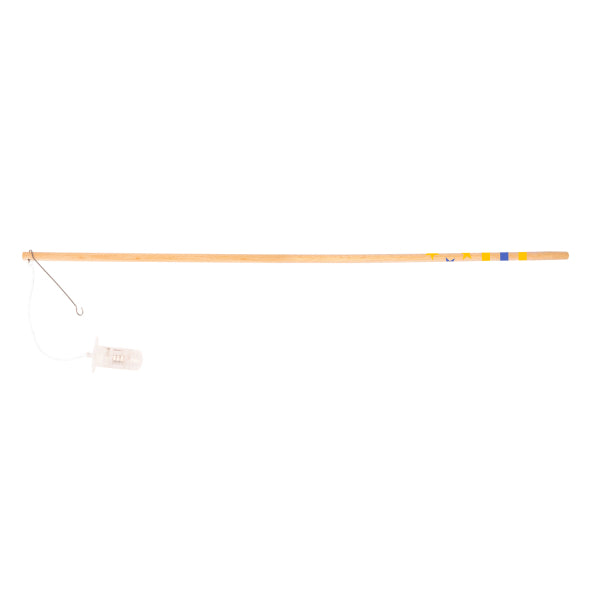 Lampionstokje Electrical Gekleurd Sterren Hout/Plastic 30 cm