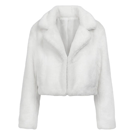 Jasje Fluffy rave wit (M/L)