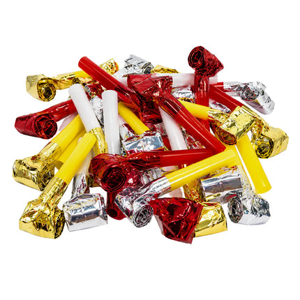 Gekleurde Roltongen Metallic 36st