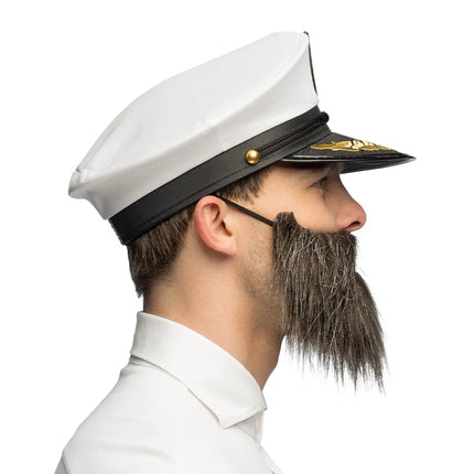 Set Sea captain (pet, baard en pijp)