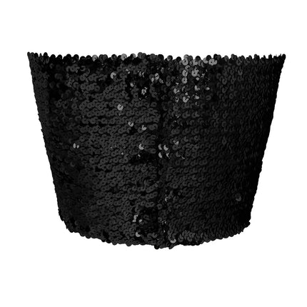 Top Sparkle zwart (M/L stretch)
