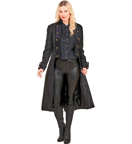 Gothic Jas Zwart Dames