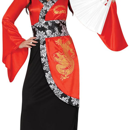 60x30 cm fabric fan White van Fiestas Guirca koop je bij Partywinkel