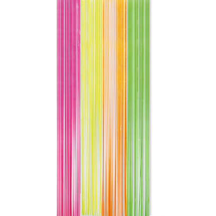Neon Deurgordijn Gekleurd 2,4m