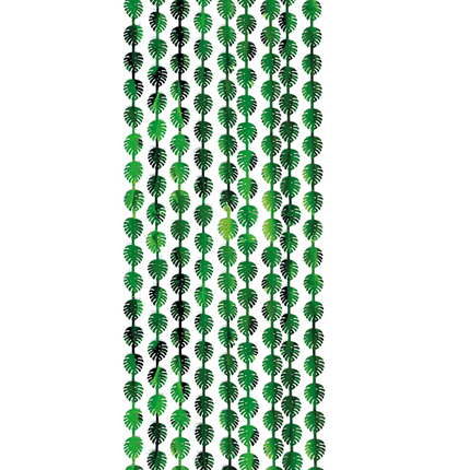Groene Deurgordijn Palmbladeren 2m
