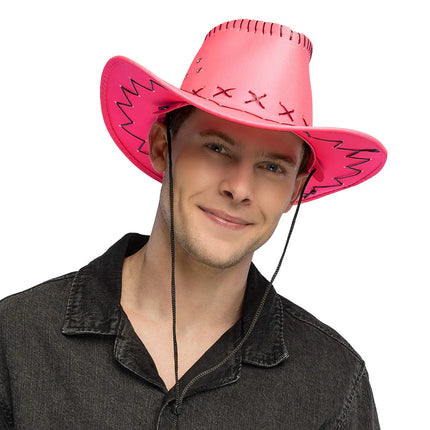 Cowboyhoed Savanne neonroze UV