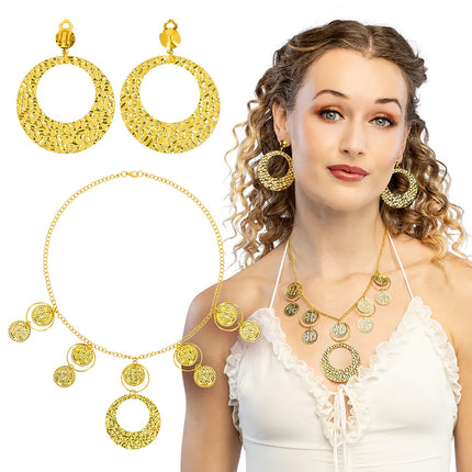 Sieradenset Oriental (ketting en oorbellen)
