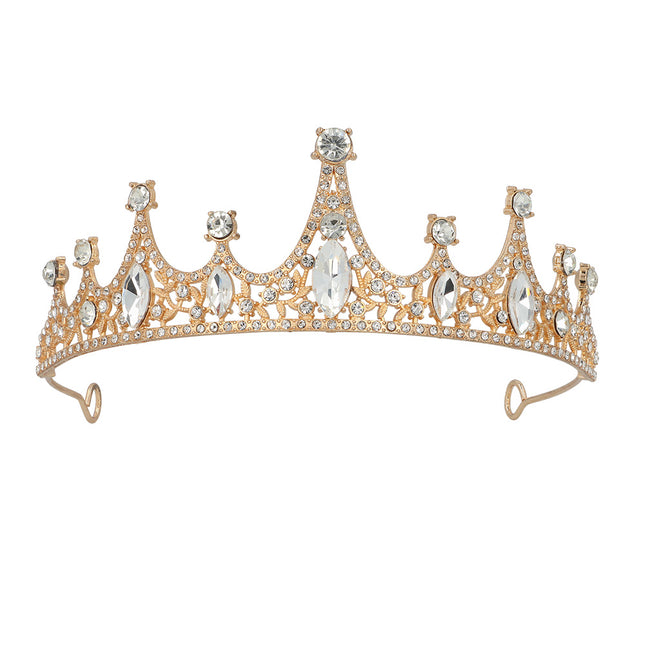Metalen tiara Royal Julia