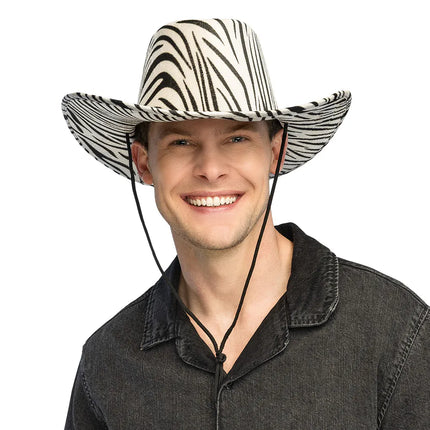 Cowboyhoed Wild zebra