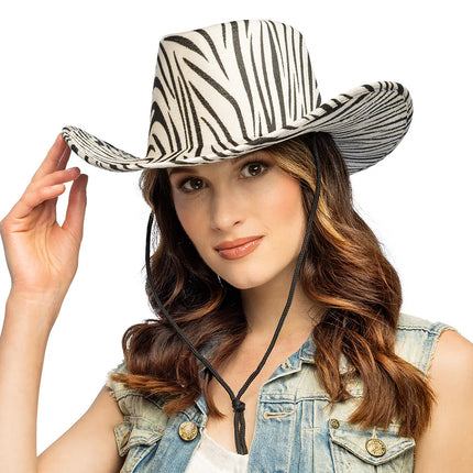 Cowboyhoed Wild zebra