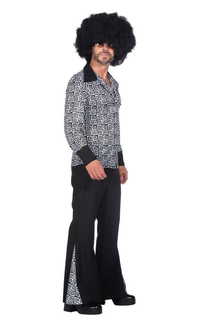 Disco Pak Zwart Wit Heren 2 delig van Wilbers & Wilbers koop je bij Partywinkel