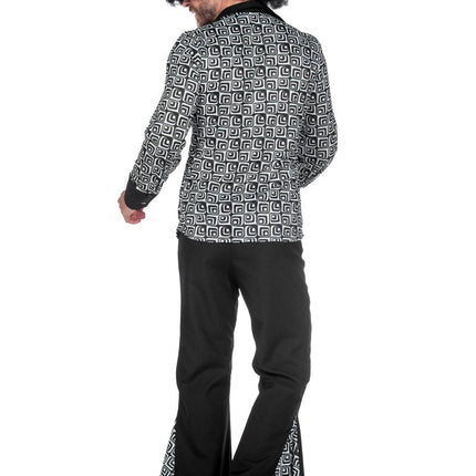 Disco Pak Zwart Wit Heren 2 delig van Wilbers & Wilbers koop je bij Partywinkel