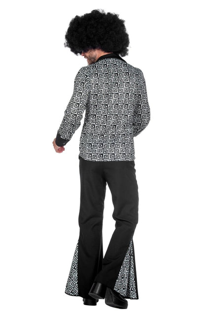 Disco Pak Zwart Wit Heren 2 delig van Wilbers & Wilbers koop je bij Partywinkel