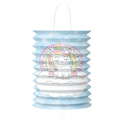 Unicorn Lampion Happy Birthday
