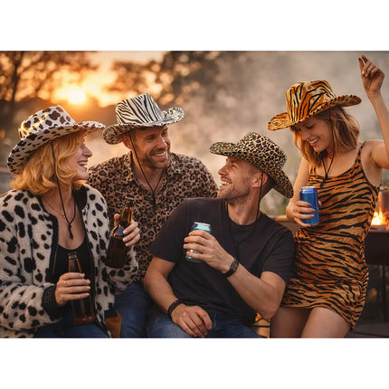 Cowboyhoed Wild luipaard