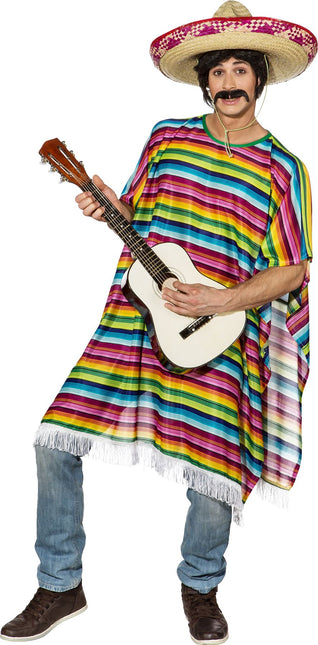 Mexicaanse Poncho Gekleurd