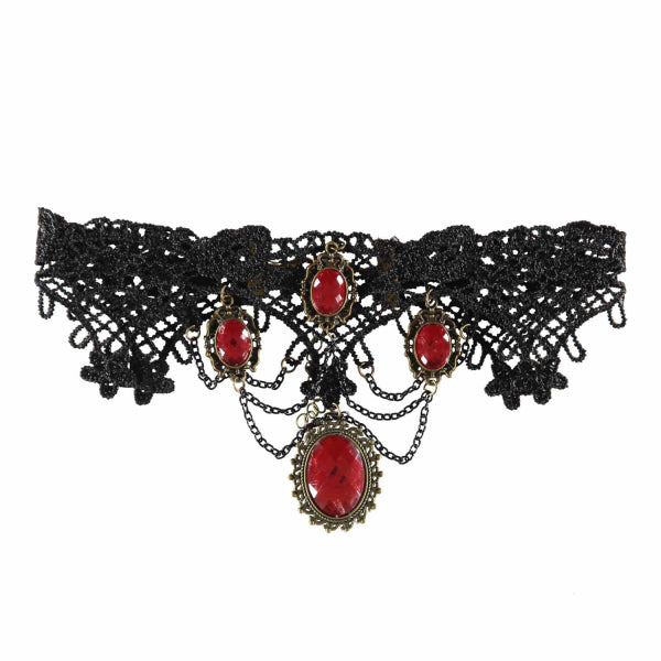 Kostuum Accessoire Gothic Choker Ketting